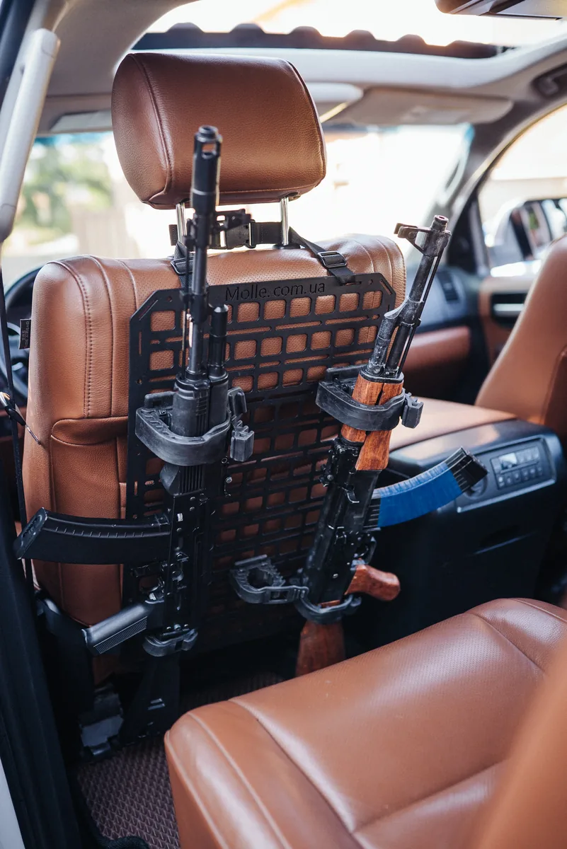 MOLLE панель під 2 АК в авто